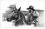 Divers : Illustration originale Western par Eugenio SICOMORO